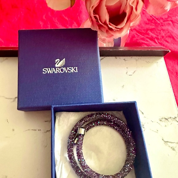 Swarovski lavender crystalline bracelet BNWT - Picture 3 of 5